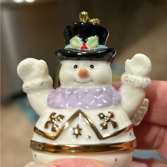 Lenox Festive Sleigh Bell Ornament Set - Picture 14 of 15